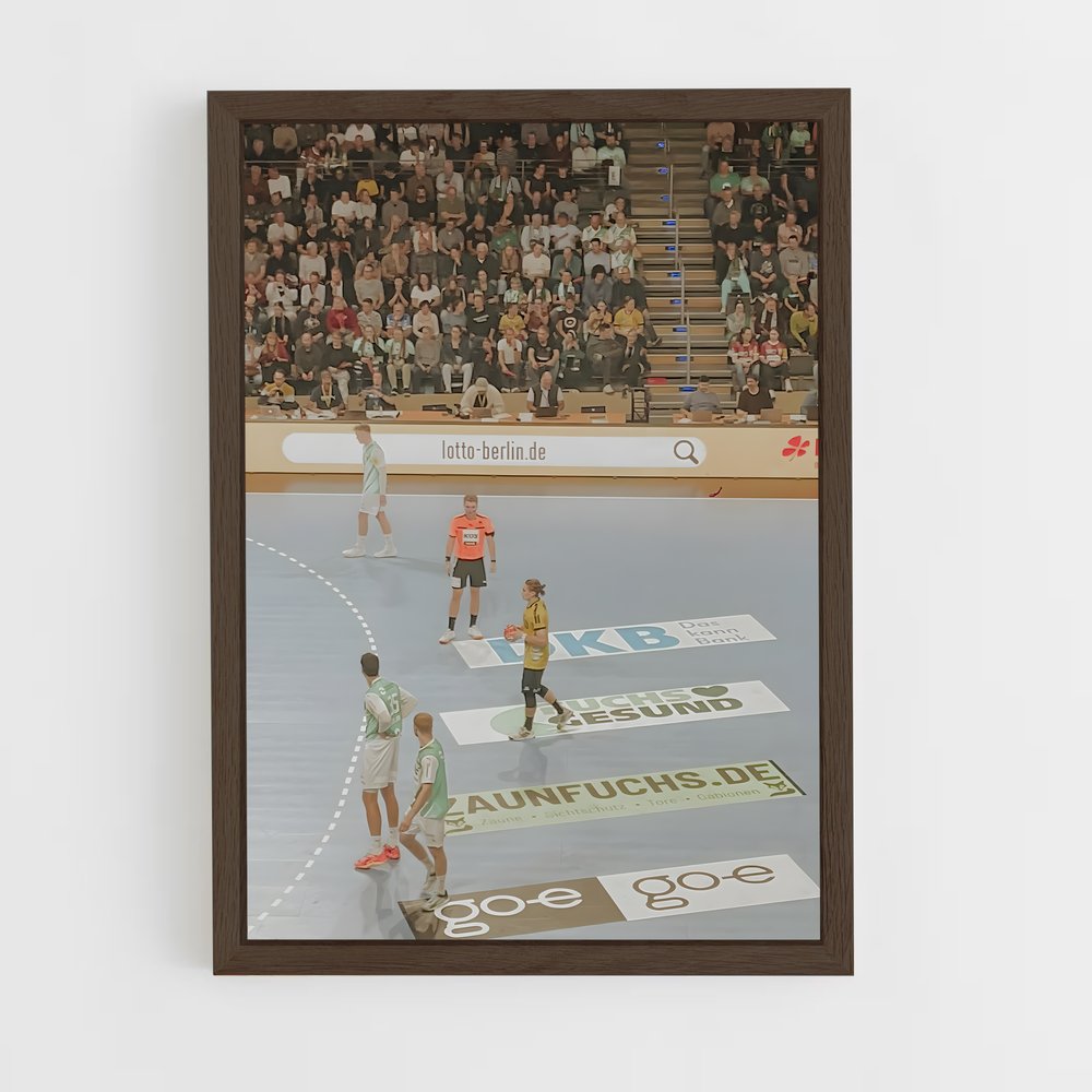 Poster Juri knorr dribbles – affiche Handball (vue 5)